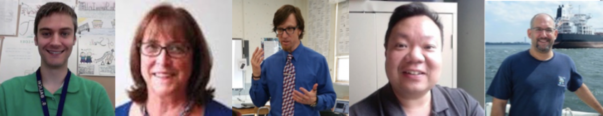 5 presenters for ChemEd X Talk with ACCT