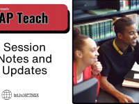 text "APTeach Session Notes and Updates" preview image with two people in a meeting setting