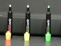 fluorescent Expo markers