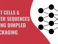 text: Unit Cells and Layer Sequences using Dimpled Packaging
