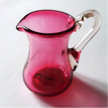 cranberry glass pitcher 
