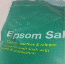 bag of epsom salt