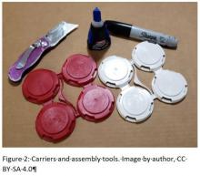 Can carriers and assembly tools