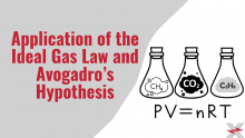 preview image: Application of the Ideal Gas Law and Avogadro's Hypothesis with 3 flasks