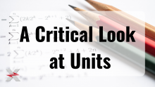 A critical Look at Units