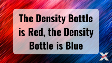 Red and Blue Density