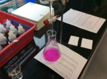 titration set up